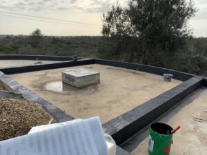 Réhabilitation du réservoir de Baillargues, sur la commune de Castries proche de Montpellier